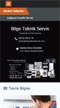 Mobile Screenshot of bilgeteknikservisi.com